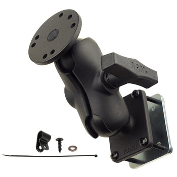 RAM-101-B-SAE1P-2U:RAM-101-B-SAE1P-2U_1:RAM Double Ball Mount with Steel Backing Plate