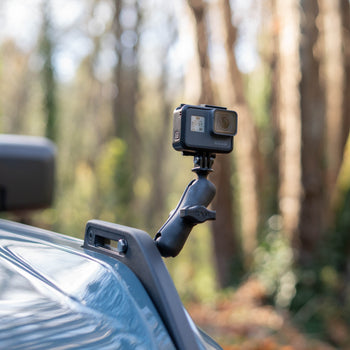 RAP-B-379-252062-2SLW-A-GOP1U:RAP-B-379-252062-2SLW-A-GOP1U_2:RAM Tough-Ball™ for Bronco Hood Tie Down with Action Camera Adapter