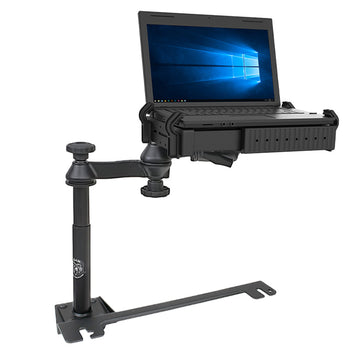 RAM-VB-129-SW1:RAM-VB-129-SW1_1:RAM No-Drill™ Laptop Mount for Sprinter Van + More