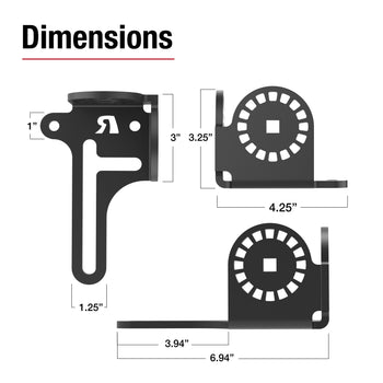 RAM-316-HDRBU:RAM-316-HDRBU_3:RAM Pod HD™ Reverse Vehicle Base