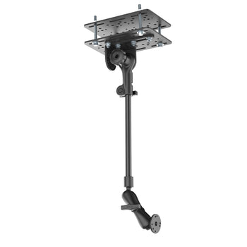 RAM-335-316-HD-18-202U:RAM-335-316-HD-18-202U_1:RAM Overhead Guard Mount with RAM Pod HD™ 30" Heavy Duty Tablet Mount