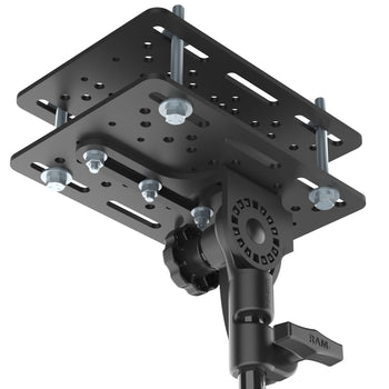 RAM-335-316-HD-18-202U:RAM-335-316-HD-18-202U_4:RAM Overhead Guard Mount with RAM Pod HD™ 30" Heavy Duty Tablet Mount