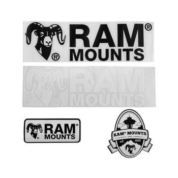 RAM Mounts Sticker Kit – 4-Pack (Decals & Stickers)
