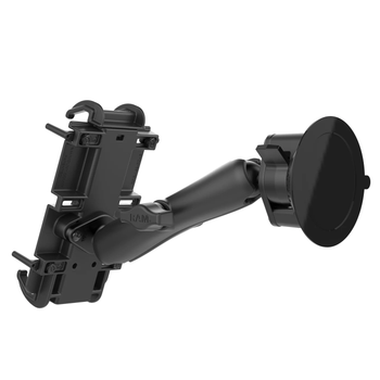 RAM Quick-Grip™ XL Phone Mount with Twist-Lock™ Suction Cup - Long