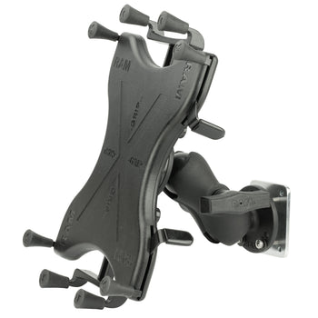 RAM-101B2-UN9U:RAM-101B2-UN9U_3:RAM X-Grip Dashboard Mount with Backing Plate for 9"-11" Tablets