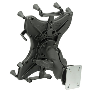 RAM-101B2-UN9U:RAM-101B2-UN9U_5:RAM X-Grip Dashboard Mount with Backing Plate for 9"-11" Tablets