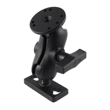 RAM-101U-B-151:RAM-101U-B-151_1:RAM Bosch Double Ball Mount with Round Plate