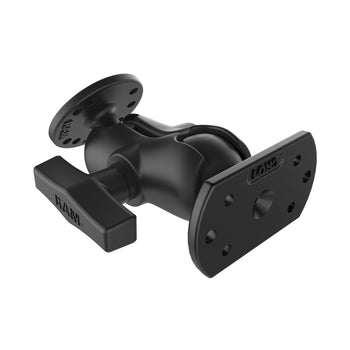 RAM-101U-B-CRO1:RAM-101U-B-CRO1_2:RAM Universal Double Ball Mount for Crown Work Assist - Short
