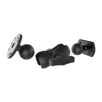 RAM-101U-B-CRO1:RAM-101U-B-CRO1_3:RAM Universal Double Ball Mount for Crown Work Assist - Short