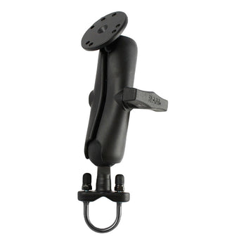 RAM-101U-IP1:RAM-101U-IP1_1:RAM Double Ball U-Bolt Mount with Round Plate
