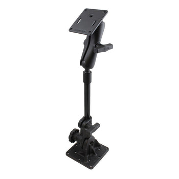 RAM-101U-VE12-9:RAM-101U-VE12-9_1:RAM Pedestal Mount with 9" Pipe and 75x75mm VESA Plate