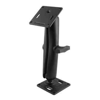 RAM-102U-D-2461:RAM-102U-D-2461_1:RAM Double 75x75mm VESA Mount - Long