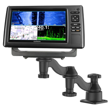 RAM-109H-1:RAM-109H-1_1:RAM Horizontal 12" Swing Arm Mount for Fishfinders & Plotters