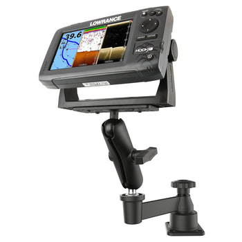 RAM-109H-2U:RAM-109H-2U_1:RAM Horizontal Swing Arm with Double Ball Mount