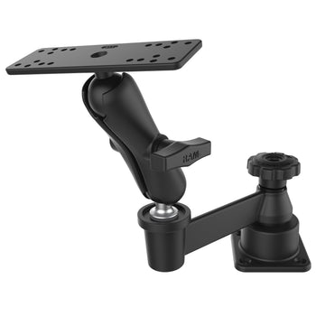 RAM-109H-2U:RAM-109H-2U_2:RAM Horizontal Swing Arm with Double Ball Mount
