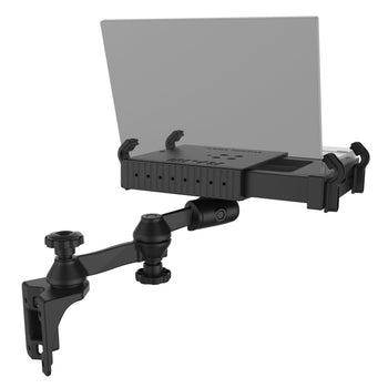 RAM-109V-234U:RAM-109V-234U_4:RAM Tough-Tray™ Laptop Holder with Vertical Swing Arm Mount