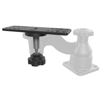 RAM-111BTU:RAM-111BTU_1:RAM Rectangular Plate Adapter for Swing Arm Mounts