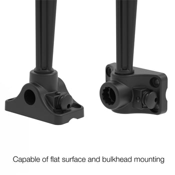 RAM-114-BMP:RAM-114-BMP_2:RAM ROD Fishing Rod Holder with Plunger Bulkhead Base