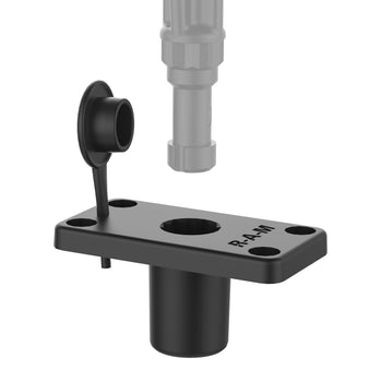 RAM-114-FU:RAM-114-FU_2:RAM ROD Fishing Rod Holder with Flush Mounting Base