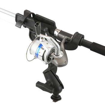 RAM-114-RB-TRA1:RAM-114-RB-TRA1_2:RAM ROD Fishing Rod Holder with Revolution RAM Track Ball™ Mount