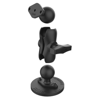 RAM-138-B-MAG88U:RAM-138-B-MAG88U_2:RAM Tough-Mag™ Heavy Duty Magnetic Mount with Diamond Plate - Short