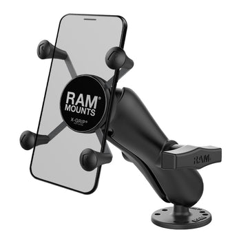 RAM-138-UN7U:RAM-138-UN7U_1:RAM X-Grip Phone Holder with Flat Surface Mount