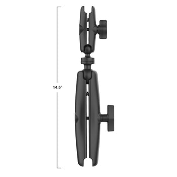 RAM-201-D-BC-201U:RAM-201-D-BC-201U_2:RAM 14.5" Long C Size to B Size Double Socket Arm Extension
