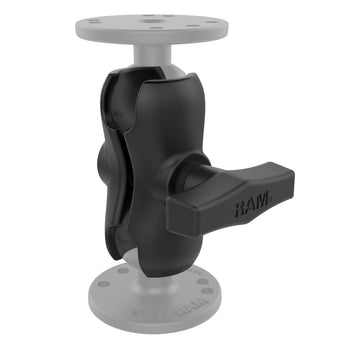 RAM-201-B:RAM-201-B_2:RAM Double Socket Arm - C Size Short