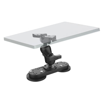 RAM-202-333-MAG88-B-STA1U:RAM-202-333-MAG88-B-STA1U_1:RAM Tough-Mag™ Double Magnetic Heavy Duty Mount for Starlink Mini
