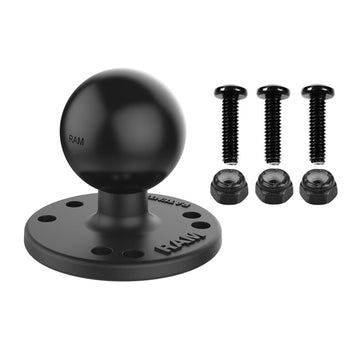 RAM-202-G4U:RAM-202-G4U_1:RAM Ball Adapter with #8-32 Hardware for Garmin Fishfinders