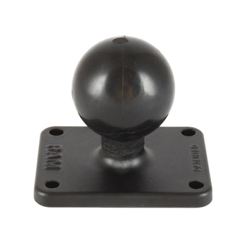RAM-202U-225:RAM-202U-225_1:RAM Ball Base with 1.5" x 2" 4-Hole Pattern - C Size