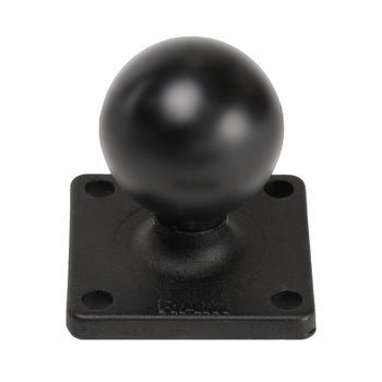 RAM-202U-22:RAM-202U-22_1:RAM Ball Base with 1.5" x 1.5" 4-Hole Pattern - C Size
