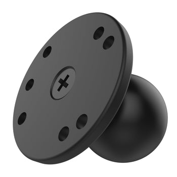 RAM-202U-IN1:RAM-202U-IN1_1:RAM Round Plate with Ball & Steel Reinforced Bolt