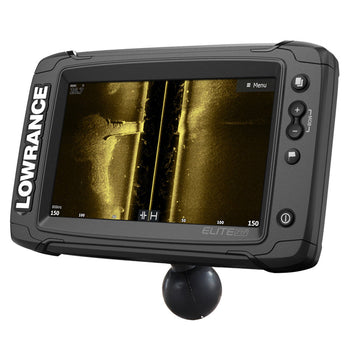 RAM-202U-LO11:RAM-202U-LO11_3:RAM Quick Release Ball Adapter for Lowrance Elite 5 & 7 Ti + More