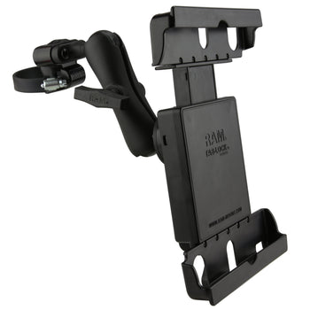 RAM-231Z-2-TABL20U:RAM-231Z-2-TABL20U_2:RAM ATV/UTV Rail Mount for 9"-10.5" Tablets with Heavy Duty Cases