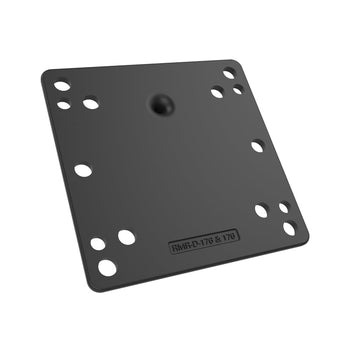 RAM-246-AD1U:RAM-246-AD1U_2:RAM 100x100mm VESA Plate with Ball - C Size No Spacers