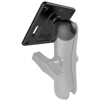 RAM-2461U:RAM-2461U_3:RAM 75x75mm VESA Plate with Ball - C Size