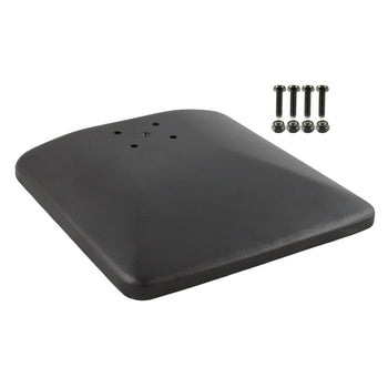 RAM-251-1SA:RAM-251-1SA_1:RAM 9" x 9" Aluminum Weighted Base with AMPS Hole Pattern