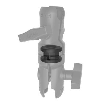 RAM-280U:RAM-280U_2:RAM Aluminum Octagon Button Adapter