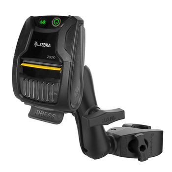 RAM-404-ZE28U:RAM-404-ZE28U_1:RAM Printer Mount for Zebra ZQ310 with Medium Tough-Claw™