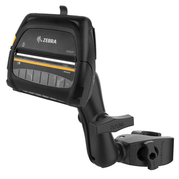RAM-404-ZE30U:RAM-404-ZE30U_1:RAM Printer Mount for Zebra ZQ521 with Medium Tough-Claw™