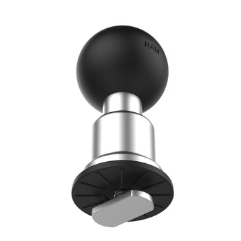 RAM-463-TRA1U:RAM-463-TRA1U_2:RAM Aluminum Track Ball Base with T-Bolt Attachment - C Size