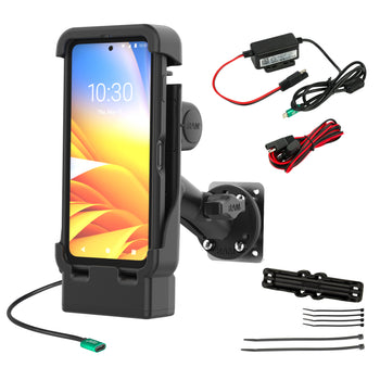 RAM-B-101-225B2-ZE38-V3CU:RAM-B-101-225B2-ZE38-V3CU_1:RAM USB-C Powered Dock & Dashboard Mount Kit for Zebra EM45