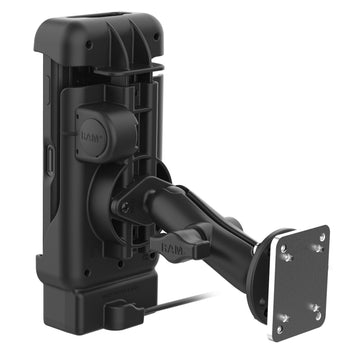 RAM-B-101-225B2-ZE38-V3CU:RAM-B-101-225B2-ZE38-V3CU_2:RAM USB-C Powered Dock & Dashboard Mount Kit for Zebra EM45