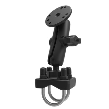 RAM-B-101-235U:RAM-B-101-235U_1:RAM Double U-Bolt Rail Mount for Smaller Rails - B Size Medium