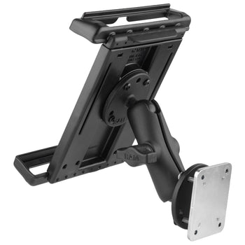 RAM-B-101B2-TAB12U:RAM-B-101B2-TAB12U_2:RAM Dashboard Mount with Backing Plate for 8" Tablets with Cases