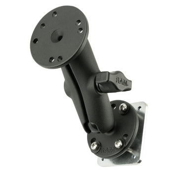 RAM-B-101U-225B2:RAM-B-101U-225B2_1:RAM Double Ball Mount with Backing Plate