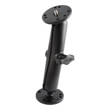 RAM-B-101U-C-A:RAM-B-101U-C-A_1:RAM Double Ball Mount with 1/4"-20 Male Thread - B Size Long