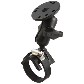 RAM-B-108-A-STRAP40:RAM-B-108-A-STRAP40_1:RAM Double Ball Hose Clamp Kit 2" - 3" with AMPS Plate - Short