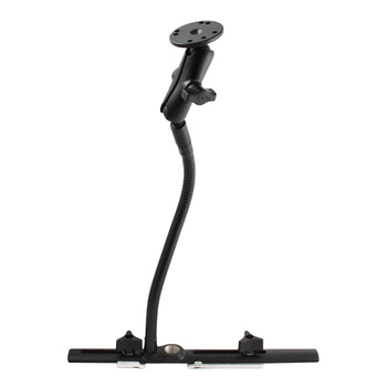 RAM-B-131-202:RAM-B-131-202_1:RAM Cessna Seat Rail Mount with 12" Flex Arm and Round Plate